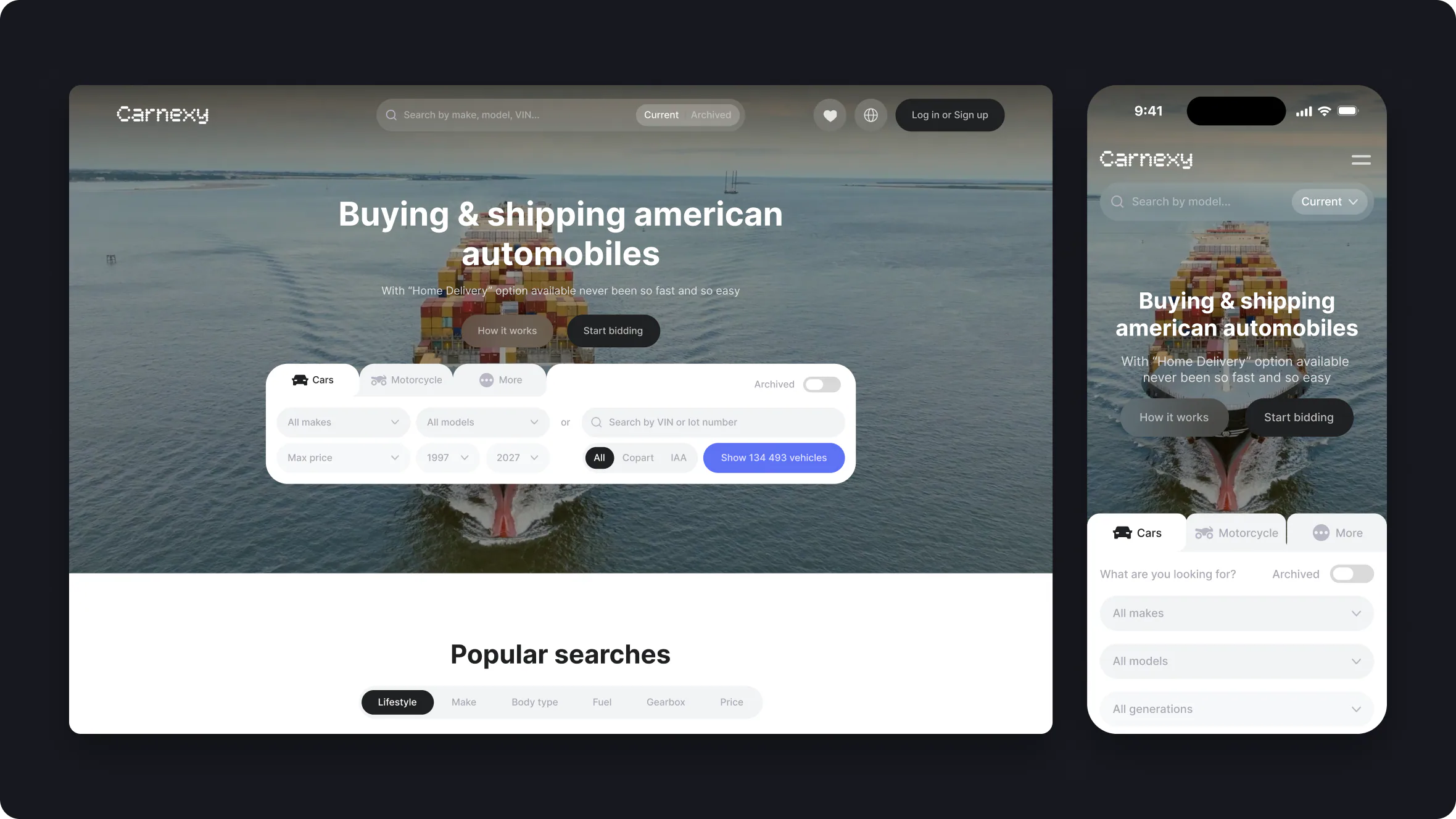 Carnexy: Main page